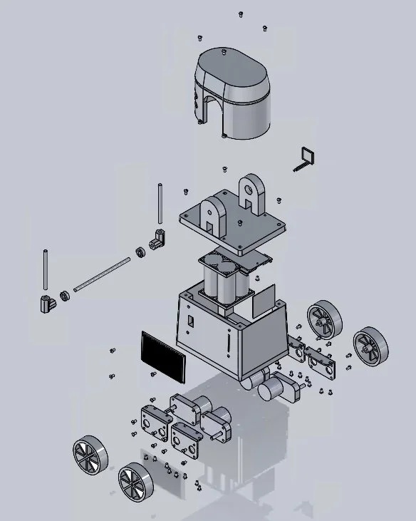 CAD Model of Robot 1